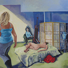 Three Figures: Student, Teacher, Model